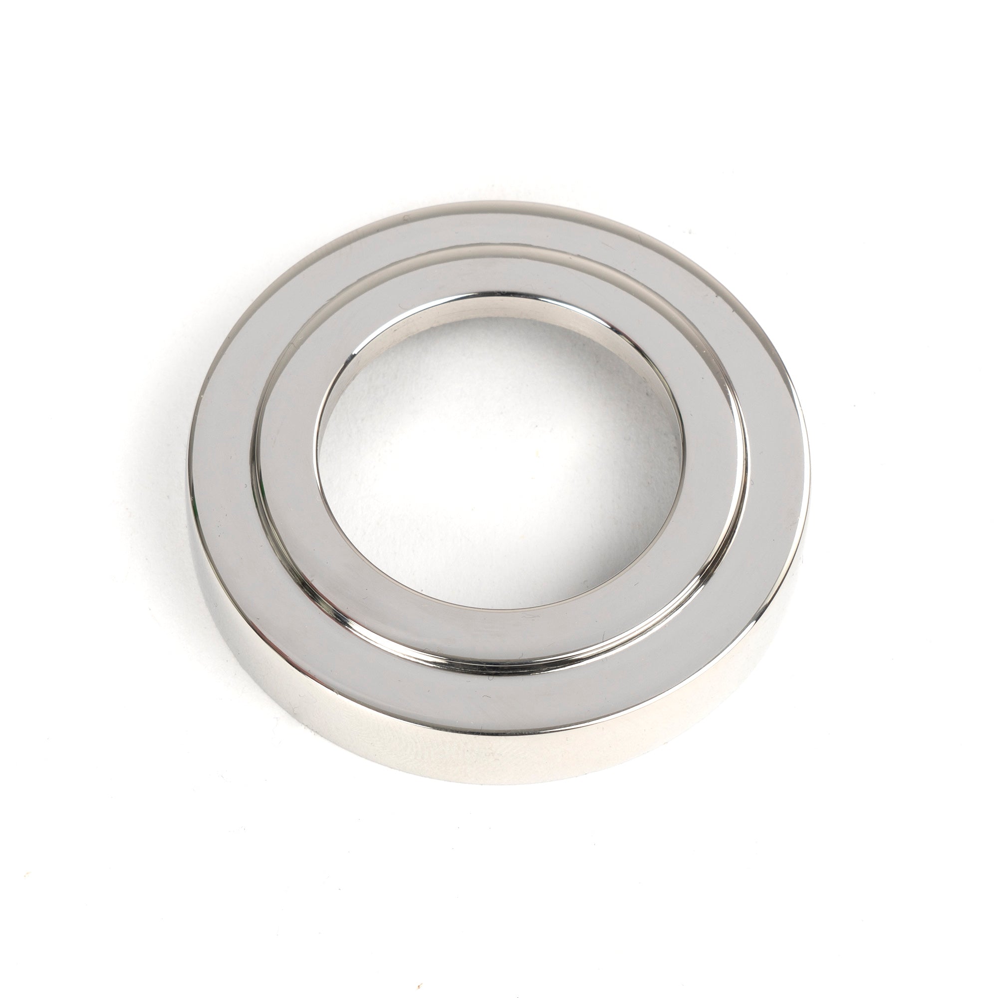 Polished Marine SS (316) Round Thumbturn Set (Art Deco) | From The Anvil-Thumbturns-Yester Home