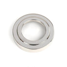 Polished Marine SS (316) Round Thumbturn Set (Art Deco) | From The Anvil-Thumbturns-Yester Home