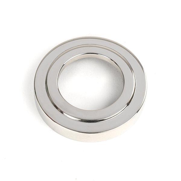 Polished Marine SS (316) Round Thumbturn Set (Art Deco) | From The Anvil-Thumbturns-Yester Home