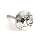 Polished Marine SS (316) Round Thumbturn Set (Beehive) | From The Anvil-Thumbturns-Yester Home