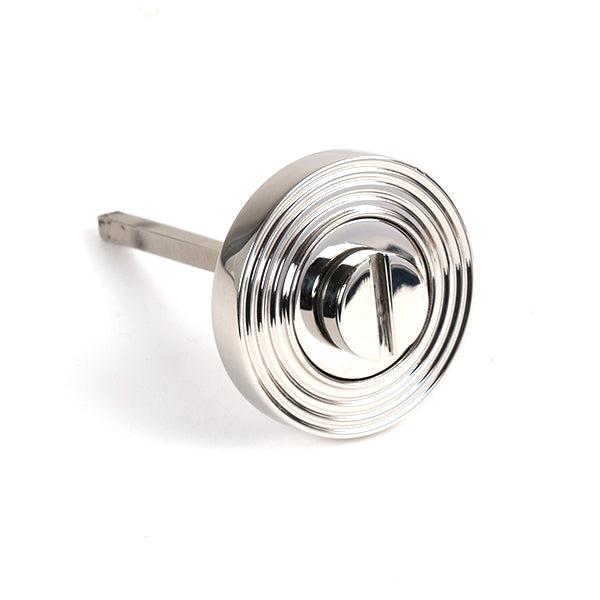 Polished Marine SS (316) Round Thumbturn Set (Beehive) | From The Anvil-Thumbturns-Yester Home