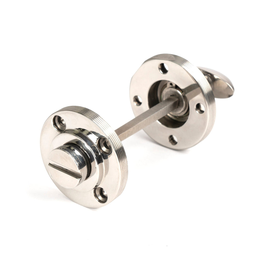 Polished Marine SS (316) Round Thumbturn Set (Beehive) | From The Anvil