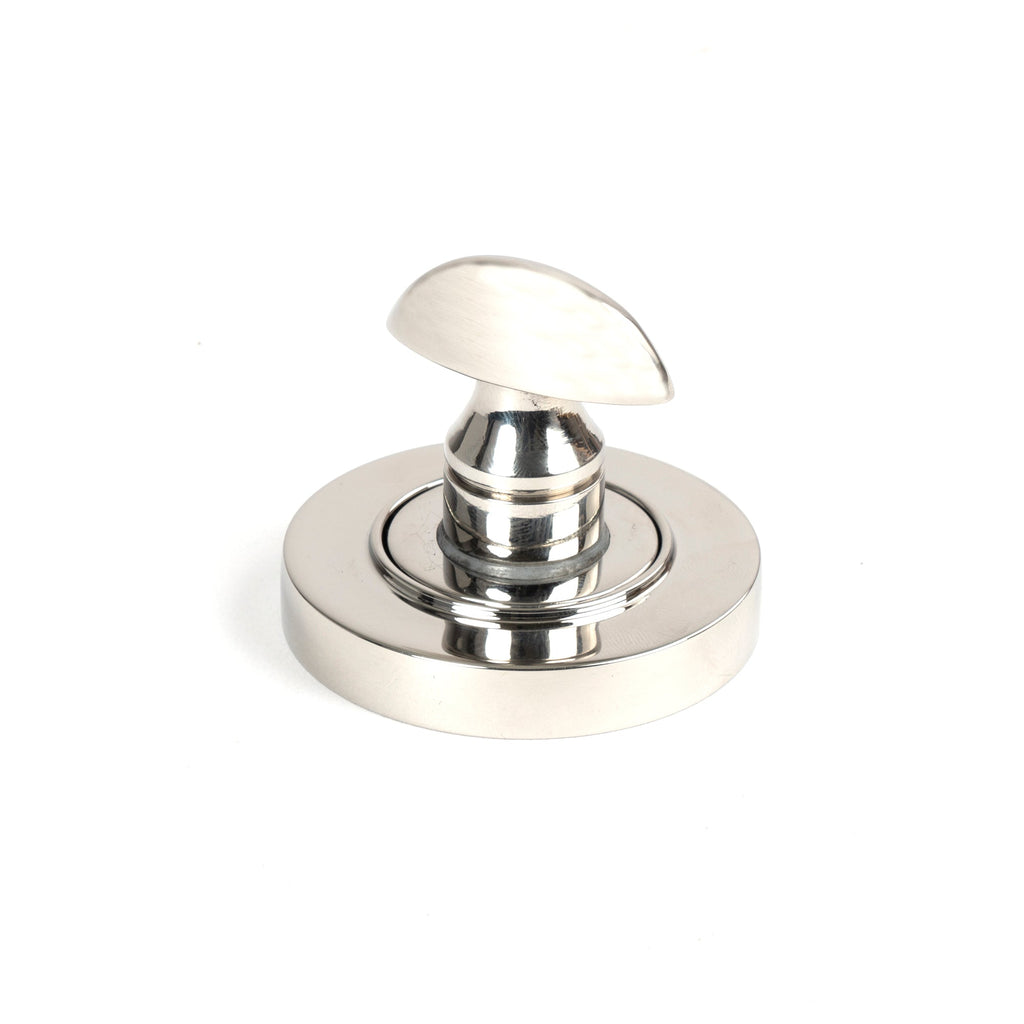 Polished Marine SS (316) Round Thumbturn Set (Plain) | From The Anvil-Thumbturns-Yester Home