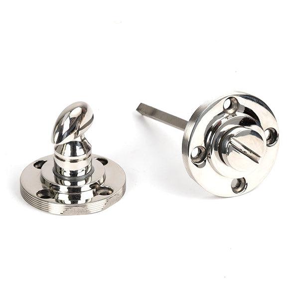 Polished Marine SS (316) Round Thumbturn Set (Square) | From The Anvil-Thumbturns-Yester Home