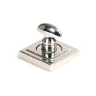 Polished Marine SS (316) Round Thumbturn Set (Square) | From The Anvil-Thumbturns-Yester Home