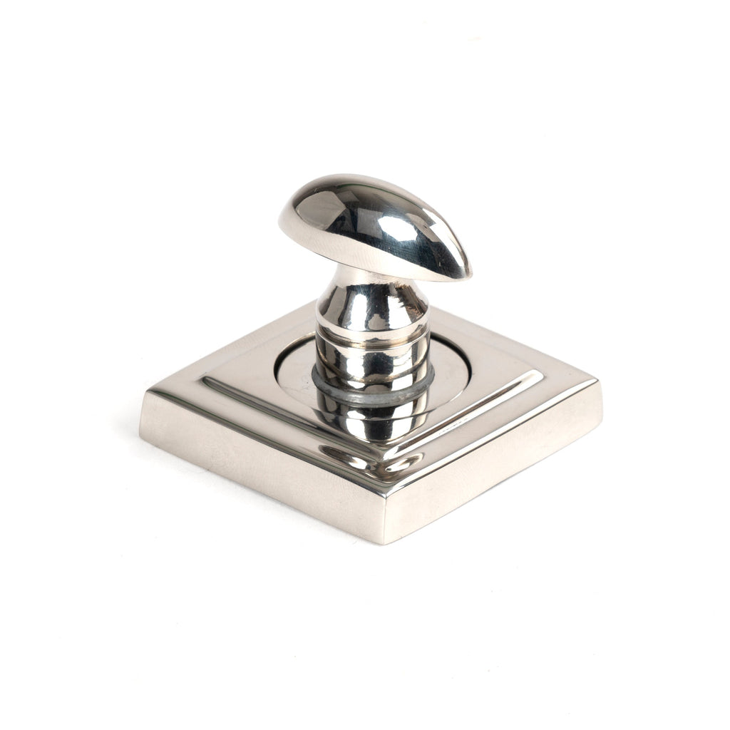 Polished Marine SS (316) Round Thumbturn Set (Square) | From The Anvil