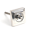 Polished Marine SS (316) Round Thumbturn Set (Square) | From The Anvil-Thumbturns-Yester Home