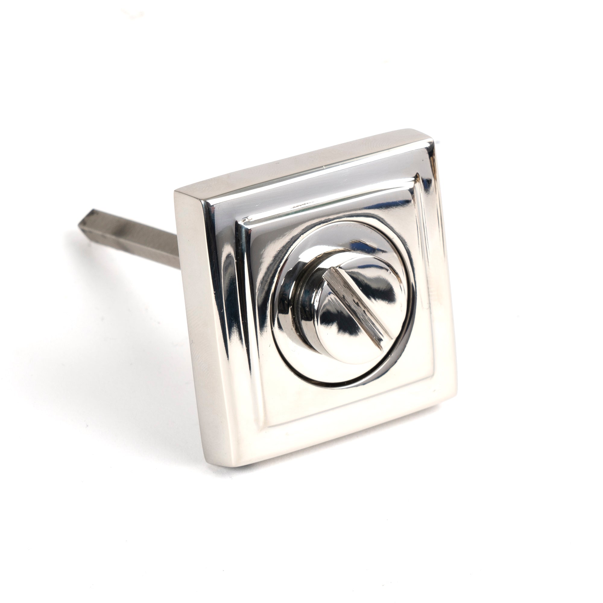 Polished Marine SS (316) Round Thumbturn Set (Square) | From The Anvil-Thumbturns-Yester Home