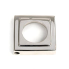Polished Marine SS (316) Round Thumbturn Set (Square) | From The Anvil-Thumbturns-Yester Home