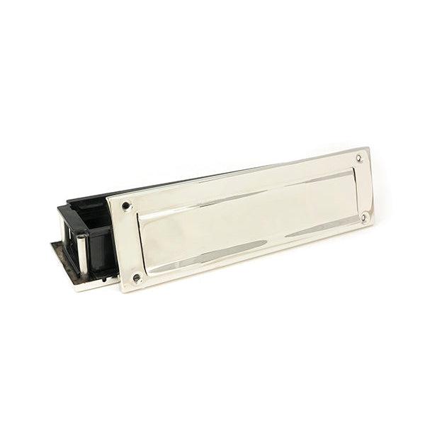 Polished Marine SS (316) Traditional Letterbox | From The Anvil-Letterbox-Yester Home