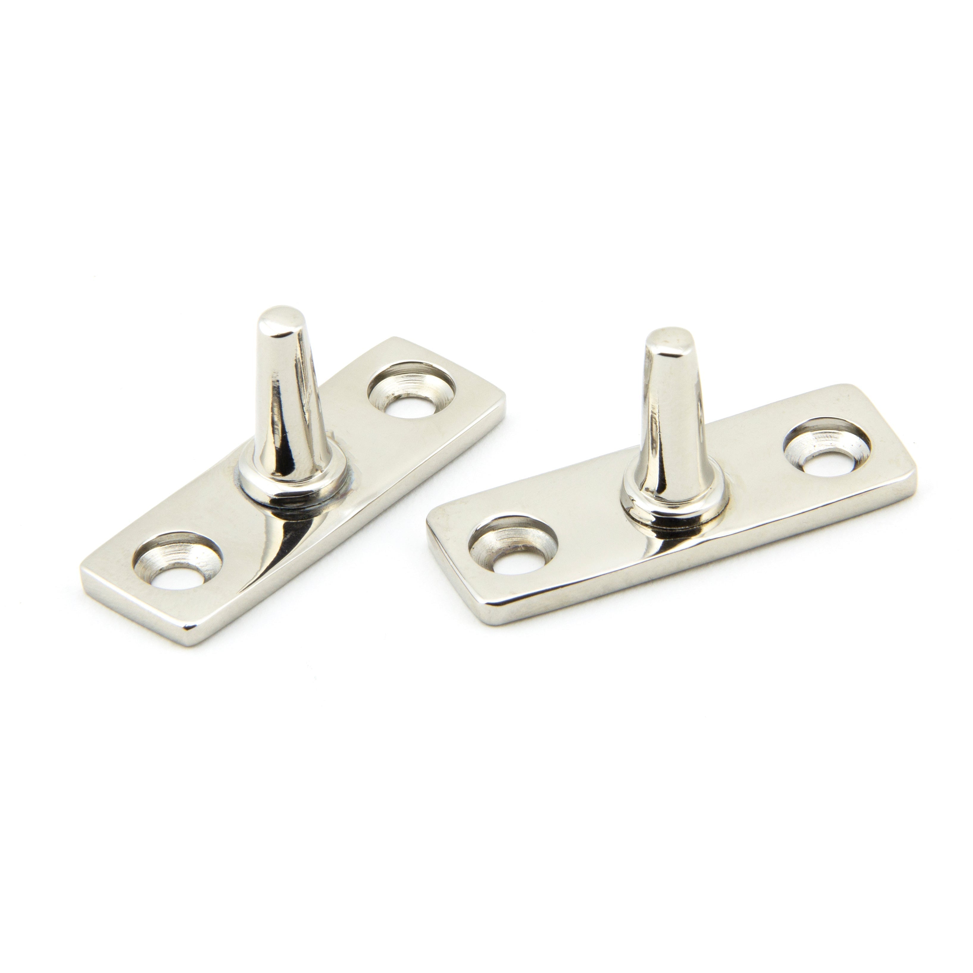 Polished Nickel 10" Avon Stay | From The Anvil-Stays-Yester Home