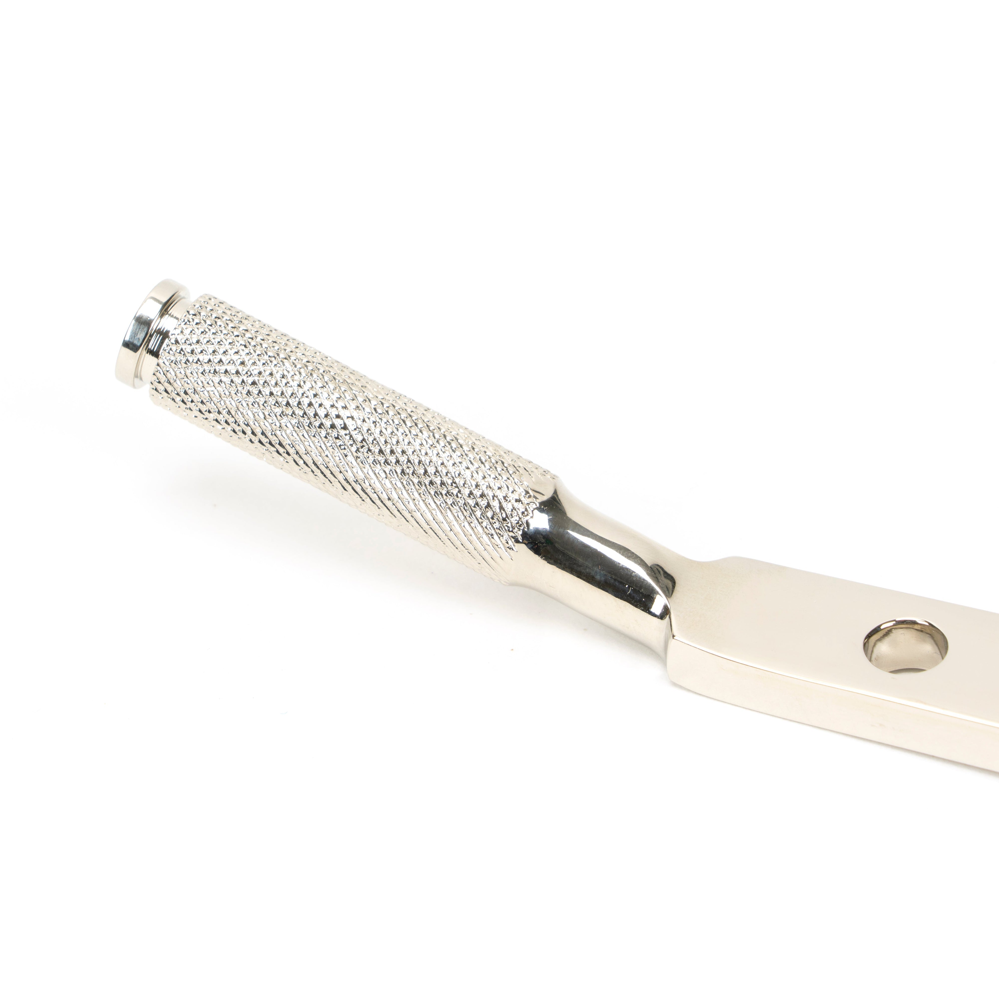 Polished Nickel 10" Brompton Stay | From The Anvil-Stays-Yester Home