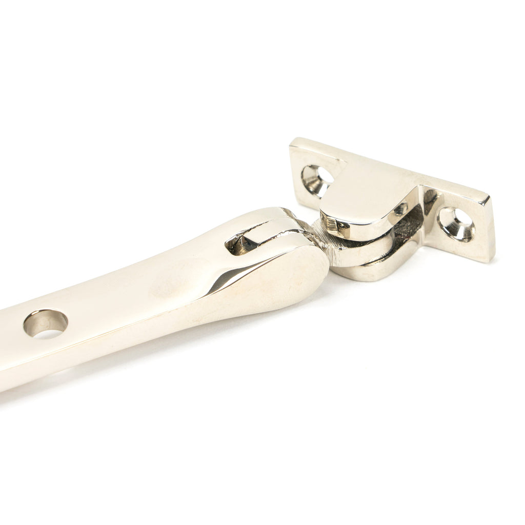 Polished Nickel 10" Brompton Stay | From The Anvil-Stays-Yester Home