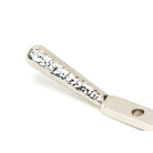Polished Nickel 10" Hammered Newbury Stay | From The Anvil-Stays-Yester Home