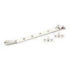 Polished Nickel 10" Hinton Stay | From The Anvil - Stays - From The Anvil - Yester Home
