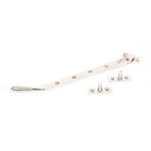 Polished Nickel 10" Reeded Stay | From The Anvil - Stays - From The Anvil - Yester Home