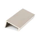 Polished Nickel 100mm Plain Edge Pull | From The Anvil - Cabinet Pulls - From The Anvil - Yester Home