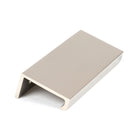 Polished Nickel 100mm Plain Edge Pull | From The Anvil-Cabinet Pulls-Yester Home