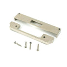 Polished Nickel ½" Rebate Kit for Euro Dead Lock - Deadlocks & Deadbolts - From The Anvil - Yester Home