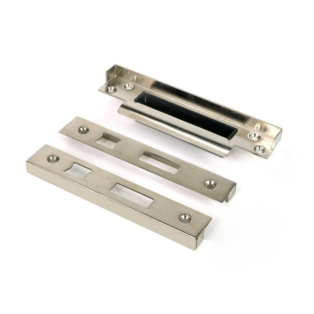 Polished Nickel ½" Rebate Kit for Sash Lock - Sash Locks - From The Anvil - Yester Home