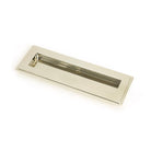 Polished Nickel 175mm Art Deco Rectangular Pull | From The Anvil - Cabinet Pulls - From The Anvil - Yester Home