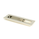 Polished Nickel 175mm Plain Rectangular Pull | From The Anvil - Cabinet Pulls - From The Anvil - Yester Home
