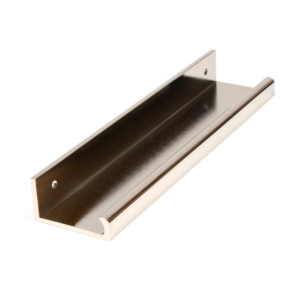 Polished Nickel 200mm Plain Edge Pull | From The Anvil-Cabinet Pulls-Yester Home