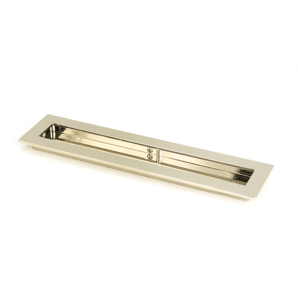 Polished Nickel 250mm Plain Rectangular Pull | From The Anvil-Cabinet Pulls-Yester Home
