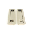 Polished Nickel 250mm Plain Rectangular Pull - Privacy Set | From The Anvil - Cabinet Pulls - From The Anvil - Yester Home
