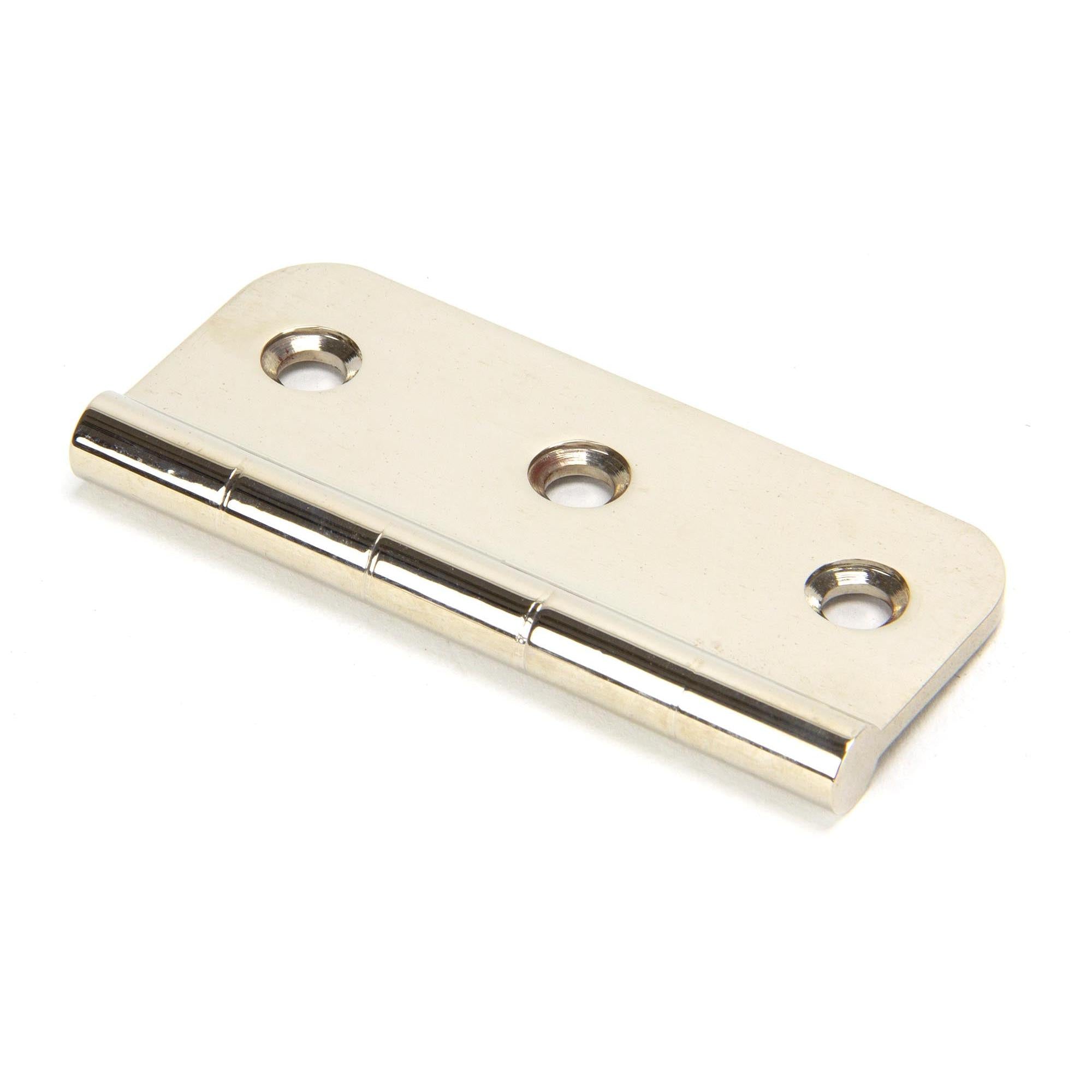 Polished Nickel 3" Dummy Butt Hinge (Single) | From The Anvil - Butt Hinges - From The Anvil - Yester Home