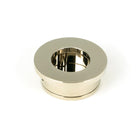 Polished Nickel 34mm Round Finger Edge Pull | From The Anvil - Cabinet Pulls - From The Anvil - Yester Home