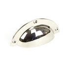 Polished Nickel 4" Plain Drawer Pull | From The Anvil - Drawer Pulls - From The Anvil - Yester Home