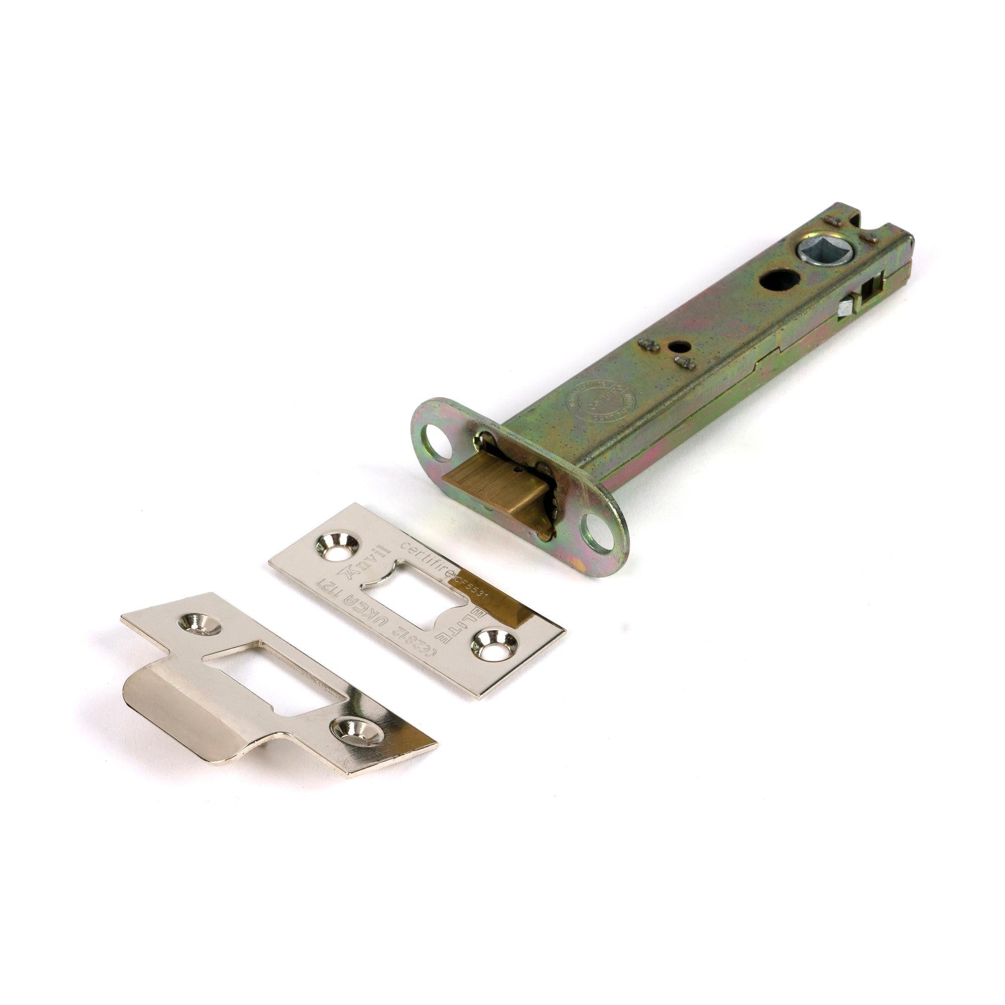 Polished Nickel 5" Heavy Duty Latch - Latches - From The Anvil - Yester Home