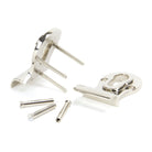 Polished Nickel 50mm Euro Door Pull (Back to Back fixings) | From The Anvil-Euro Pulls-Yester Home