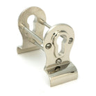 Polished Nickel 50mm Euro Door Pull (Back to Back fixings) | From The Anvil - Euro Pulls - From The Anvil - Yester Home