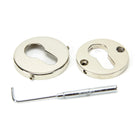 Polished Nickel 52mm Regency Concealed Escutcheon | From The Anvil-Euro Escutcheons-Yester Home
