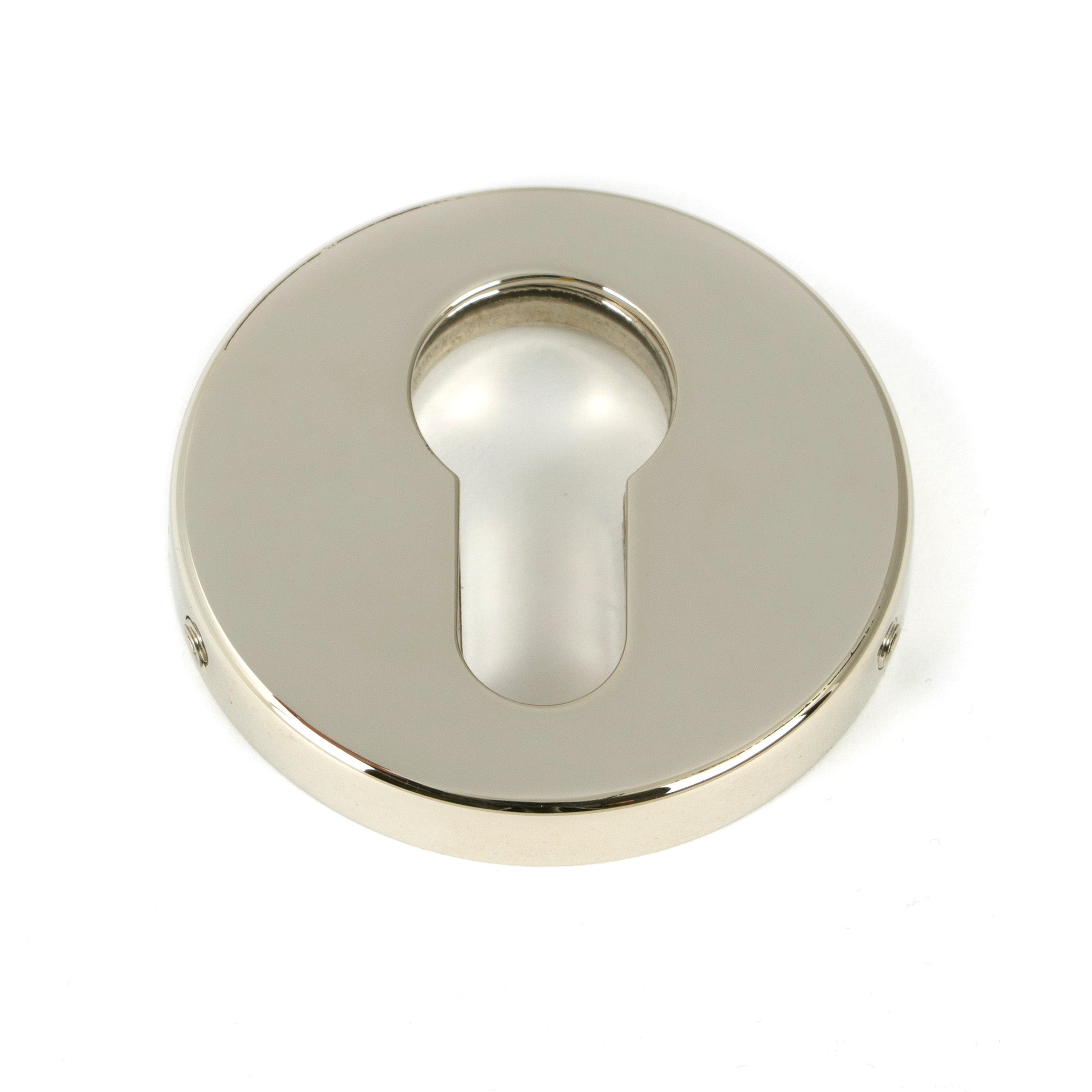 Polished Nickel 52mm Regency Concealed Escutcheon | From The Anvil - Euro Escutcheons - From The Anvil - Yester Home