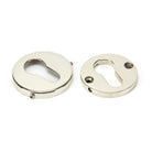 Polished Nickel 52mm Regency Concealed Escutcheon | From The Anvil - Euro Escutcheons - From The Anvil - Yester Home