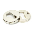 Polished Nickel 52mm Regency Concealed Escutcheon | From The Anvil - Euro Escutcheons - From The Anvil - Yester Home