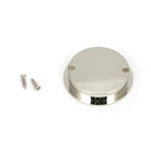 Polished Nickel 60mm Art Deco Round Pull | From The Anvil-Cabinet Pulls-Yester Home