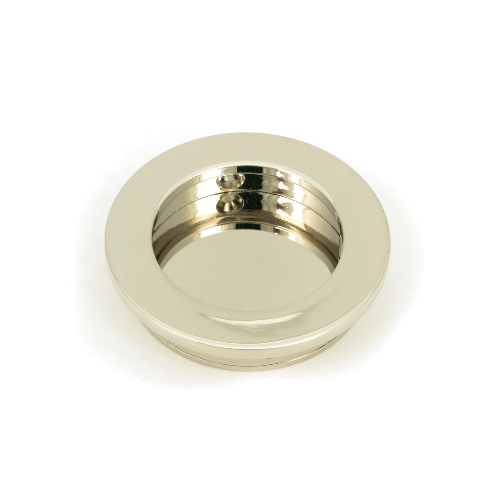 Polished Nickel 60mm Plain Round Pull | From The Anvil-Cabinet Pulls-Yester Home