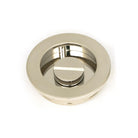 Polished Nickel 60mm Plain Round Pull - Privacy Set | From The Anvil - Cabinet Pulls - From The Anvil - Yester Home