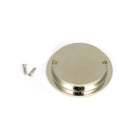 Polished Nickel 75mm Plain Round Pull | From The Anvil-Cabinet Pulls-Yester Home