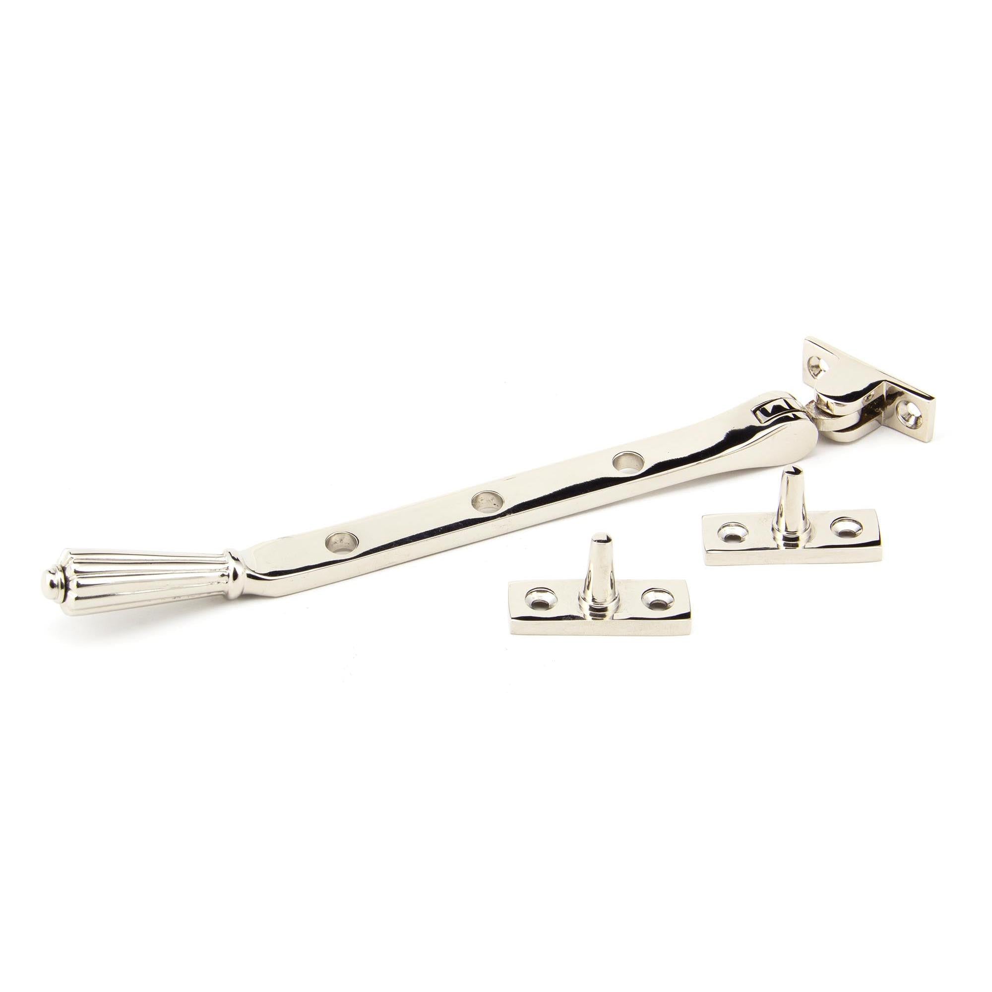 Polished Nickel 8" Hinton Stay | From The Anvil - Stays - From The Anvil - Yester Home