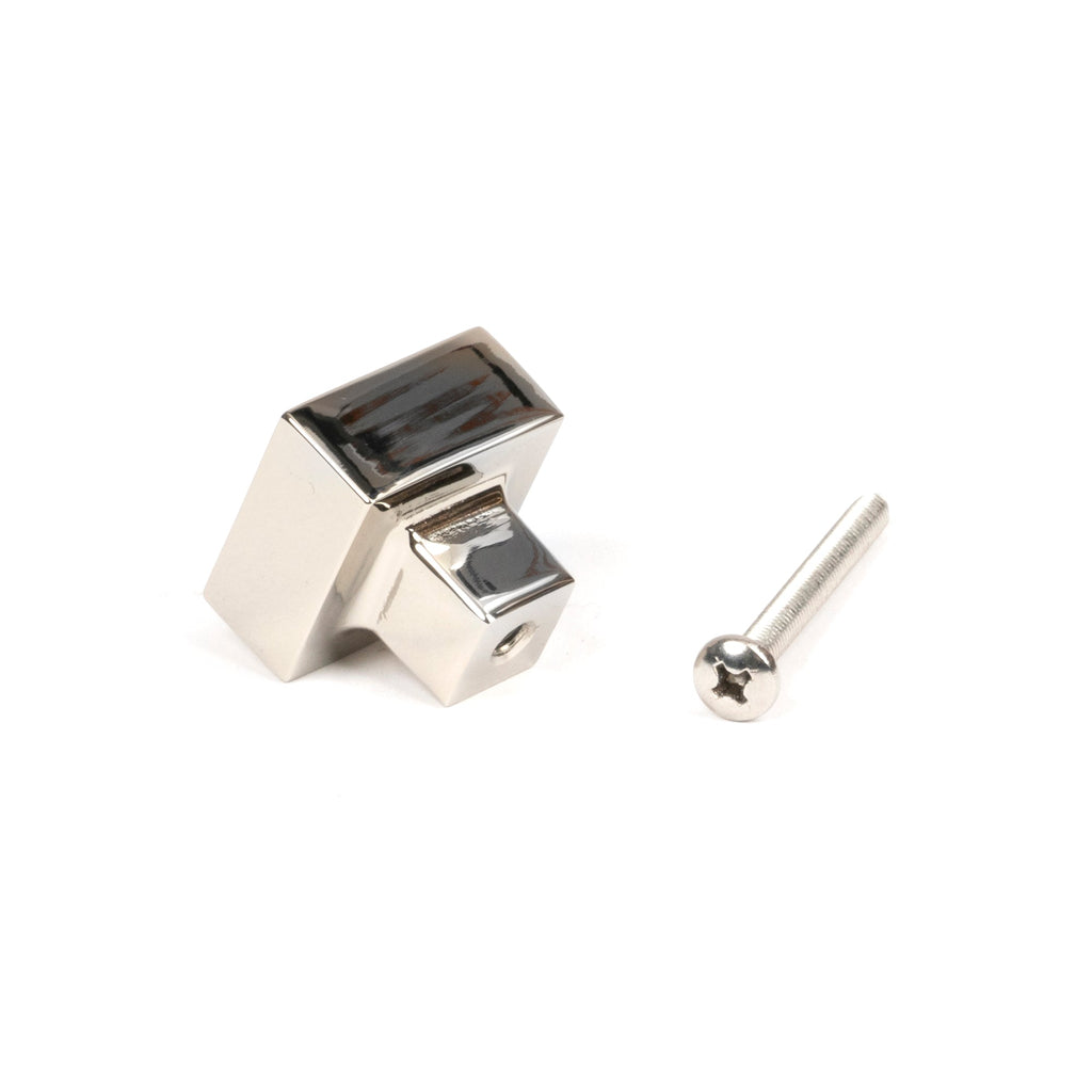 Polished Nickel Albers Cabinet Knob - 25mm | From The Anvil