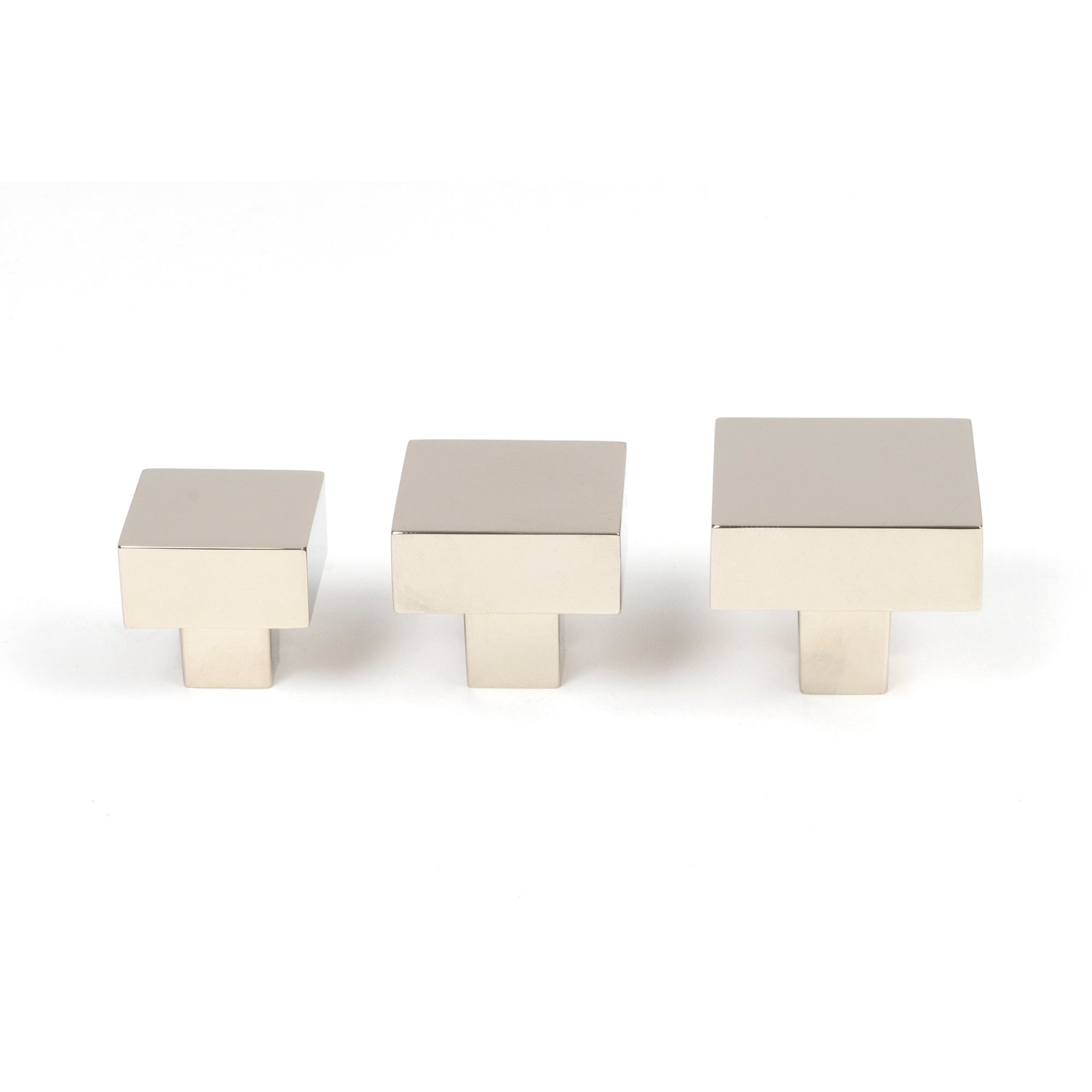 Polished Nickel Albers Cabinet Knob - 25mm | From The Anvil-Cabinet Knobs-Yester Home