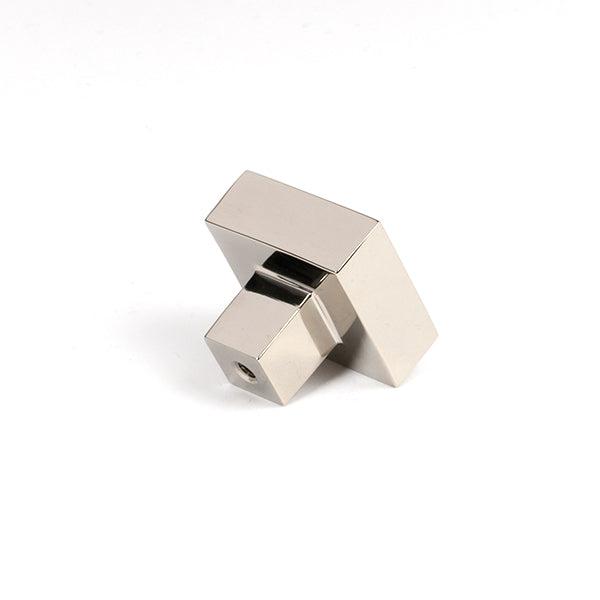 Polished Nickel Albers Cabinet Knob - 30mm | From The Anvil-Cabinet Knobs-Yester Home