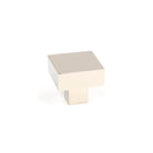 Polished Nickel Albers Cabinet Knob - 30mm | From The Anvil-Cabinet Knobs-Yester Home