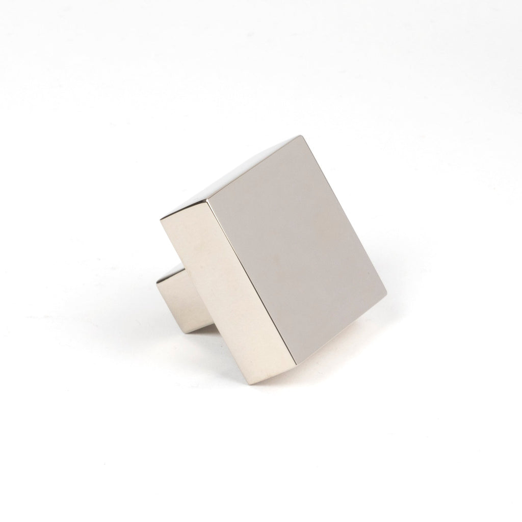 Polished Nickel Albers Cabinet Knob - 35mm | From The Anvil