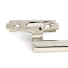 Polished Nickel Art Deco Espag - LH - Espag. Fasteners - From The Anvil - Yester Home